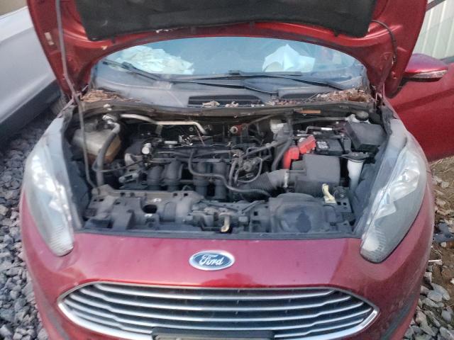 3FADP4BJ7FM224159 - 2015 FORD FIESTA SE MAROON photo 11