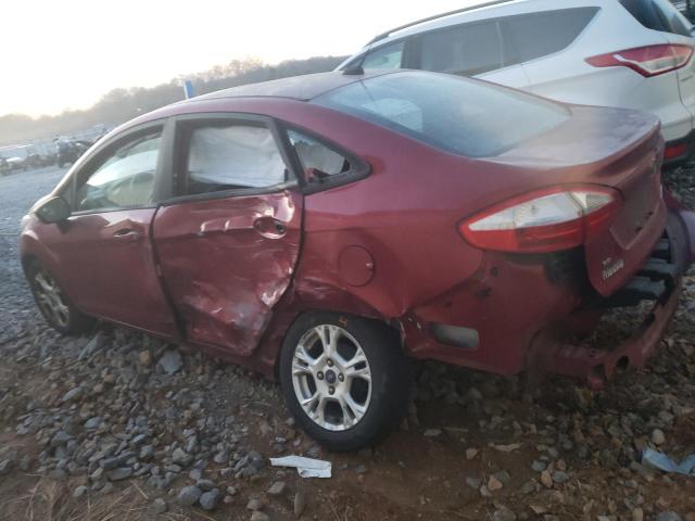 3FADP4BJ7FM224159 - 2015 FORD FIESTA SE MAROON photo 2