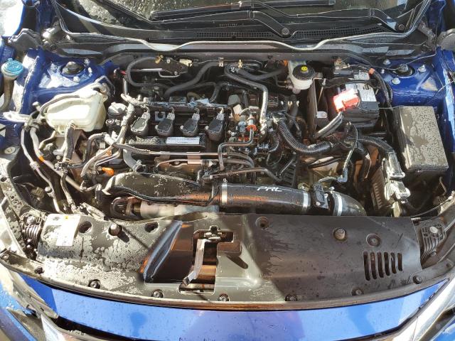 2HGFC3B73HH360837 - 2017 HONDA CIVIC EXL ლურჯი ფოტო 11