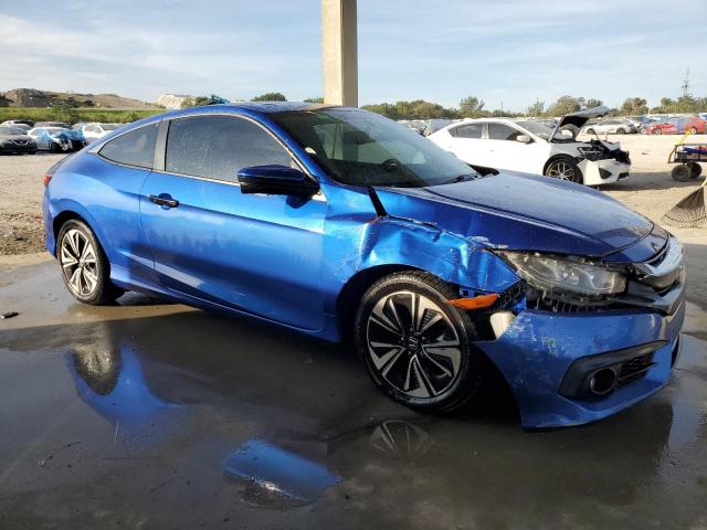 2HGFC3B73HH360837 - 2017 HONDA CIVIC EXL BLUE photo 4