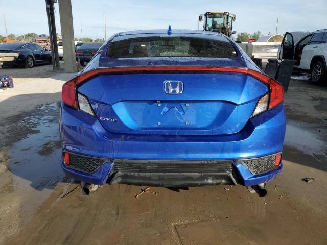 2HGFC3B73HH360837 - 2017 HONDA CIVIC EXL ლურჯი ფოტო 6
