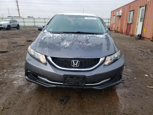 19XFB2F53FE046232 - 2015 HONDA CIVIC LX GRAY photo 5