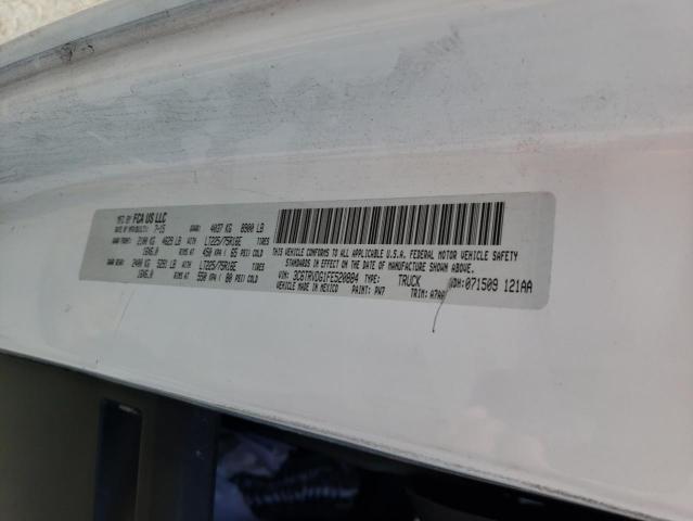 3C6TRVDG1FE520884 - 2015 RAM PROMASTER 2500 HIGH Weiß Foto 13