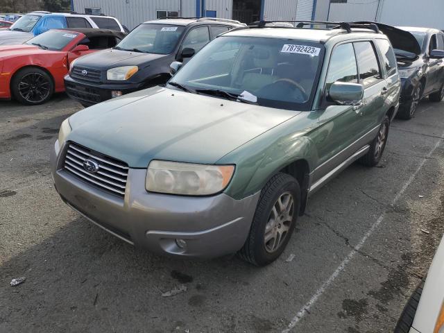 JF1SG67696H716980 - 2006 SUBARU FORESTER 2.5X LL BEAN GREEN photo 1