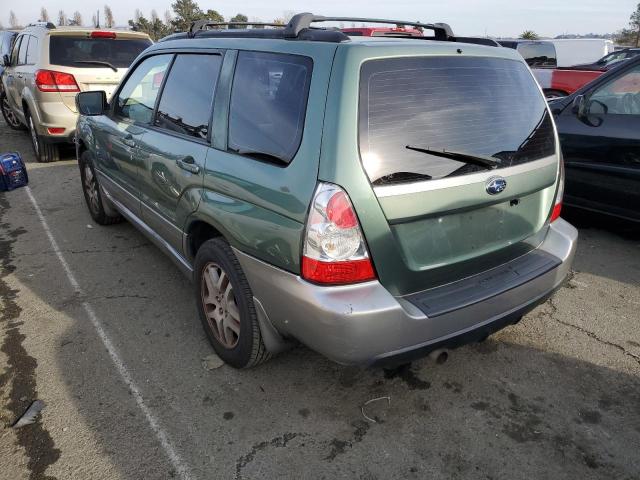 JF1SG67696H716980 - 2006 SUBARU FORESTER 2.5X LL BEAN GREEN photo 2