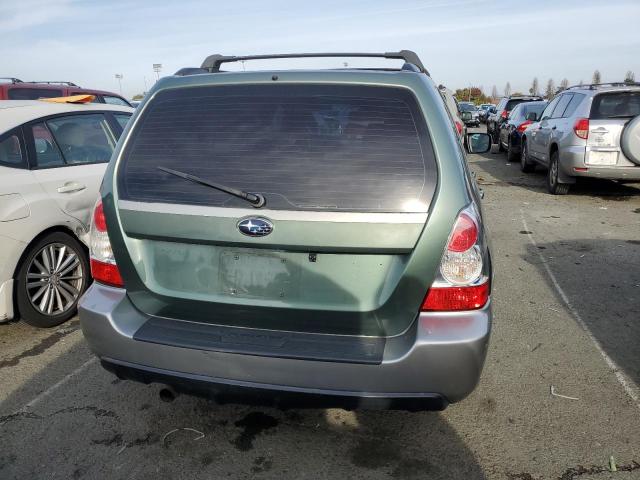 JF1SG67696H716980 - 2006 SUBARU FORESTER 2.5X LL BEAN GREEN photo 6