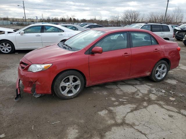 2T1BU4EE7BC564147 - 2011 TOYOTA COROLLA BASE RED photo 1