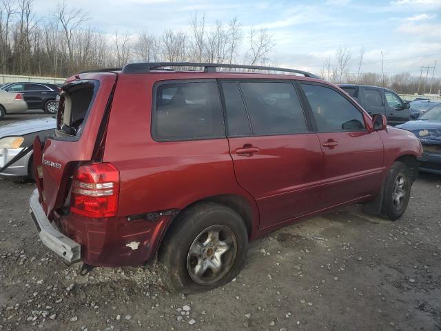 JTEGD21A530069062 - 2003 TOYOTA HIGHLANDER RED photo 3