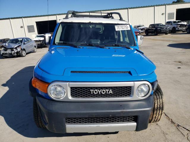 JTEBU11F38K014959 - 2008 TOYOTA FJ CRUISER BLUE photo 5