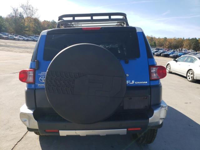 JTEBU11F38K014959 - 2008 TOYOTA FJ CRUISER BLUE photo 6