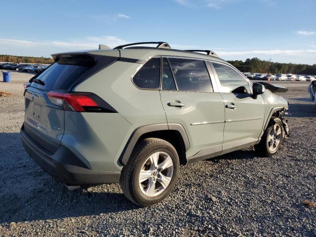 2T3W1RFV2MW139501 - 2021 TOYOTA RAV4 XLE GRAY photo 3