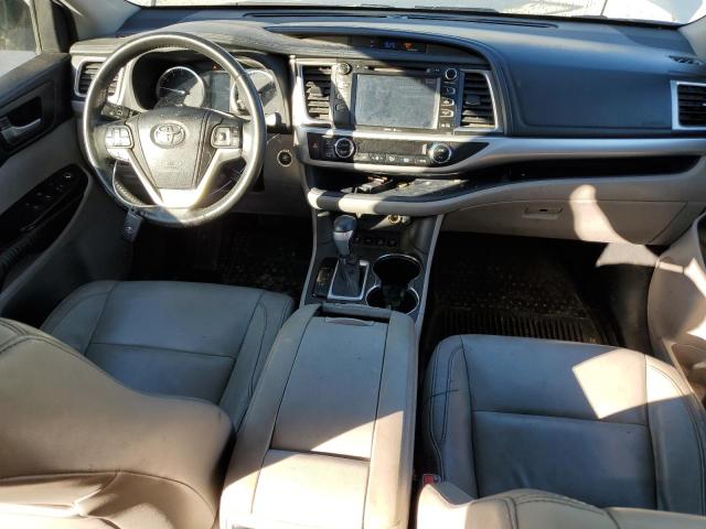 5TDJKRFH8FS074773 - 2015 TOYOTA HIGHLANDER XLE Plata foto 8