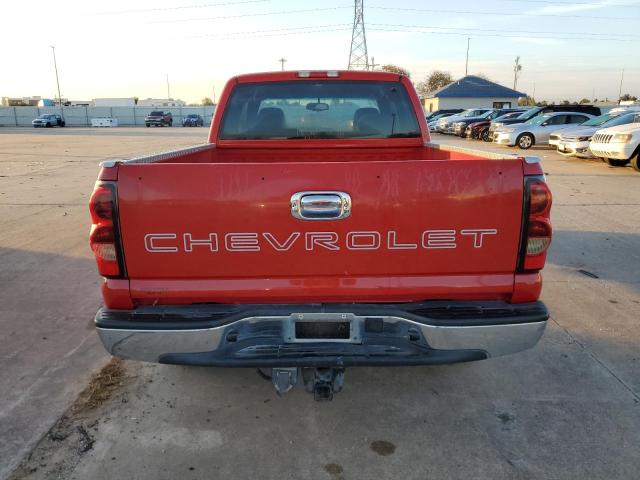 1GCEC19Z86Z252958 - 2006 CHEVROLET SILVERADO C1500 RED photo 6