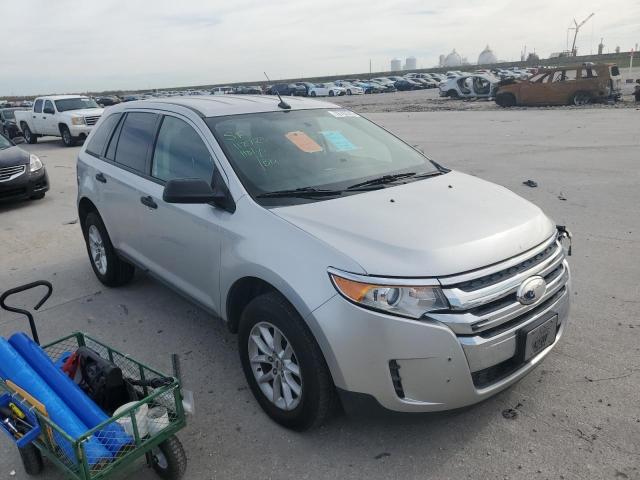 2FMDK3GC9DBA98393 - 2013 FORD EDGE SE SILVER photo 4