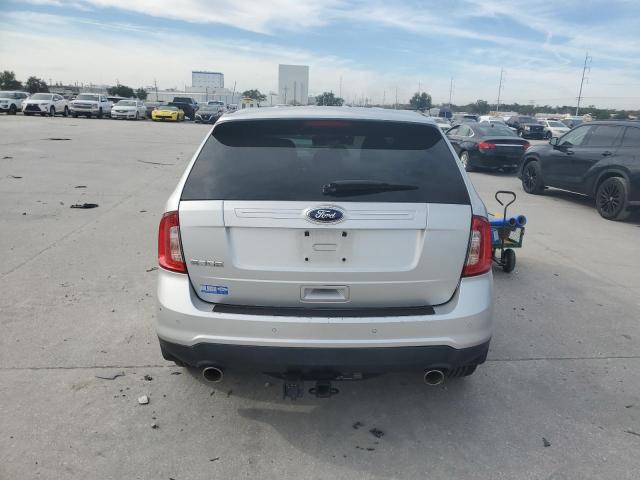 2FMDK3GC9DBA98393 - 2013 FORD EDGE SE SILVER photo 6