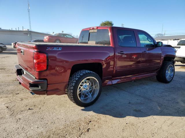 3GCUKREC1HG128614 - 2017 CHEVROLET SILVERADO K1500 LT MAROON photo 3