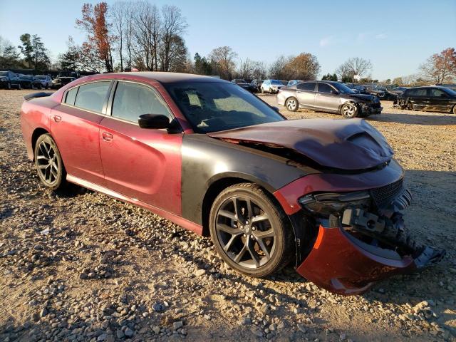 2C3CDXHG5PH569304 - 2023 DODGE CHARGER GT BURGUNDY photo 4