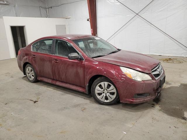 4S3BMBA67B3220314 - 2011 SUBARU LEGACY 2.5I RED photo 4