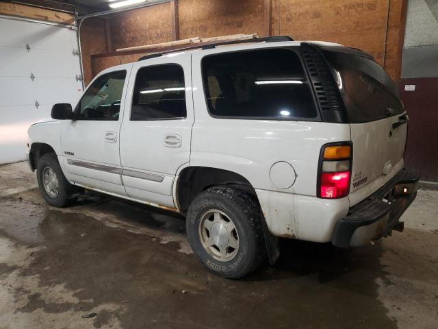 1GKEK13T95J240715 - 2005 GMC YUKON WHITE photo 2