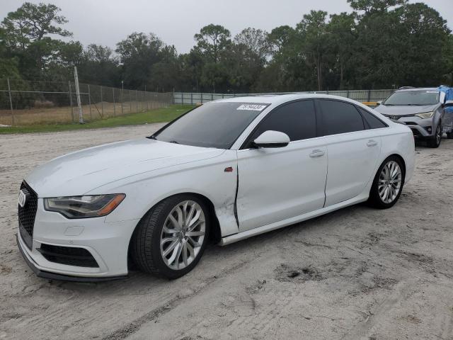 WAUHMBFC4EN052081 - 2014 AUDI A6 PRESTIGE თეთრი ფოტო 1