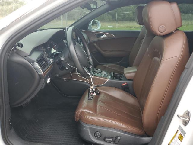 WAUHMBFC4EN052081 - 2014 AUDI A6 PRESTIGE თეთრი ფოტო 7