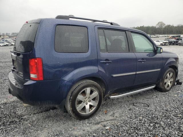 5FNYF4H96EB030060 - 2014 HONDA PILOT TOURING BLUE photo 3