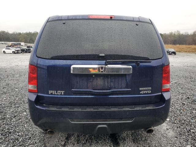 5FNYF4H96EB030060 - 2014 HONDA PILOT TOURING BLUE photo 6