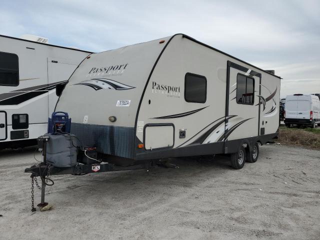 4YDT24025FT414931 - 2015 KEYSTONE PASSPORT GRAY photo 2
