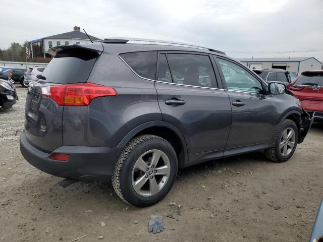 2T3RFREV2FW366156 - 2015 TOYOTA RAV4 XLE BLACK photo 3