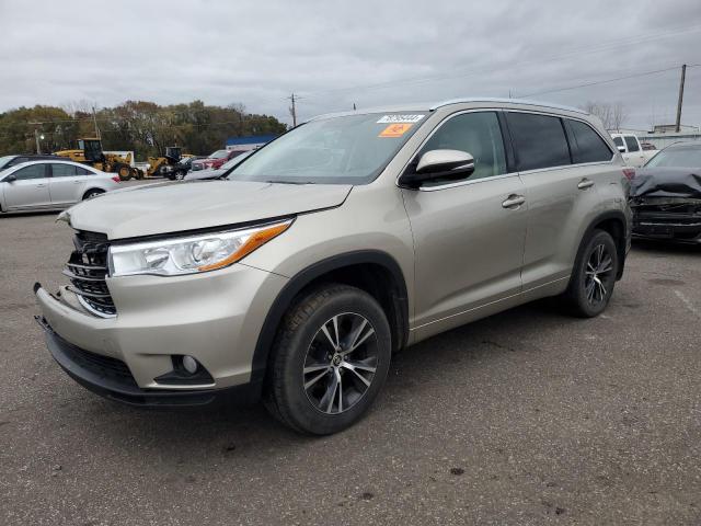 2016 TOYOTA HIGHLANDER XLE, 