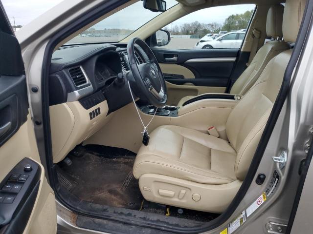 5TDJKRFH9GS262283 - 2016 TOYOTA HIGHLANDER XLE GRAY photo 7