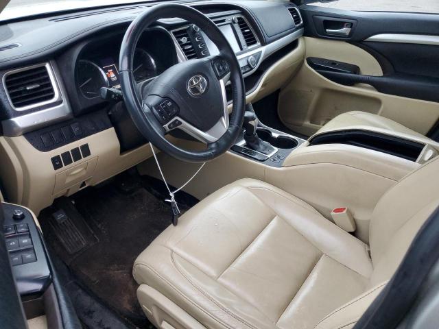 5TDJKRFH9GS262283 - 2016 TOYOTA HIGHLANDER XLE GRAY photo 8