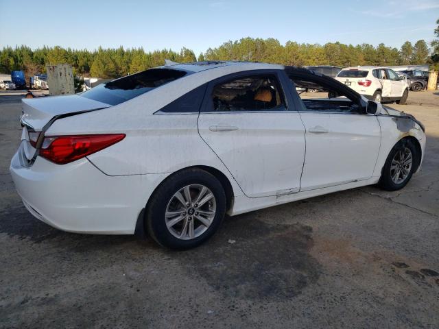 5NPEB4ACXCH437463 - 2012 HYUNDAI SONATA GLS WHITE photo 3