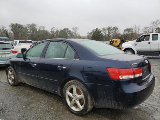 5NPEU46F46H024116 - 2006 HYUNDAI SONATA GLS BLUE photo 2