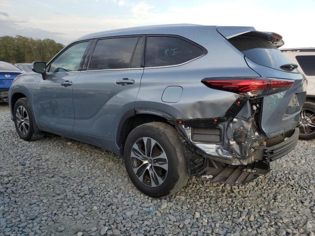5TDGZRBH6MS144585 - 2021 TOYOTA HIGHLANDER XLE Mavi foto 2