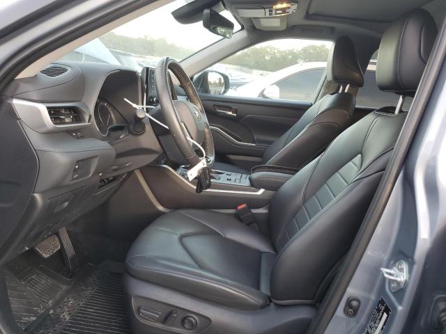 5TDGZRBH6MS144585 - 2021 TOYOTA HIGHLANDER XLE Mavi foto 7