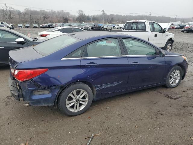 5NPEB4AC0DH580181 - 2013 HYUNDAI SONATA GLS BLUE photo 3