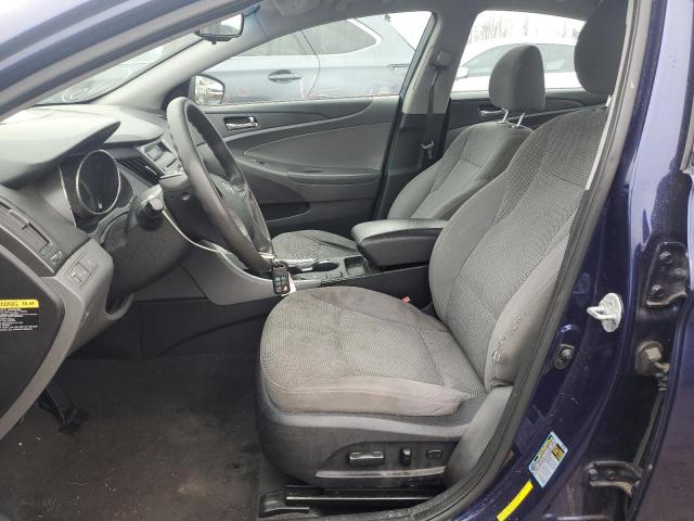 5NPEB4AC0DH580181 - 2013 HYUNDAI SONATA GLS BLUE photo 7