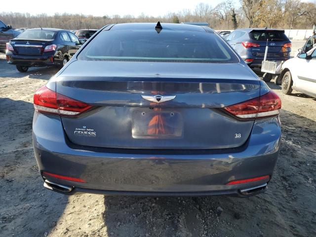 KMHGN4JE0FU050315 - 2015 HYUNDAI GENESIS 3.8L BLUE photo 6