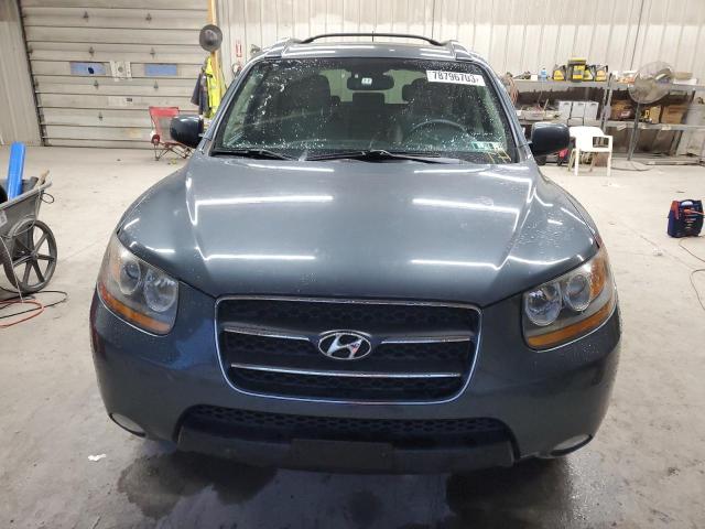 5NMSH73E88H185329 - 2008 HYUNDAI SANTA FE SE GRAY photo 5