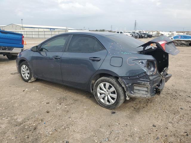 5YFBURHEXGP368557 - 2016 TOYOTA COROLLA L BLUE photo 2