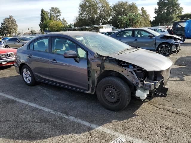 2HGFB2F59FH537510 - 2015 HONDA CIVIC LX CHARCOAL photo 4