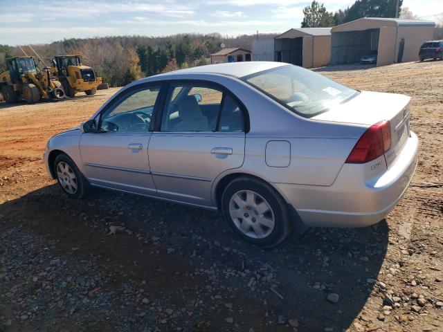 1HGES26792L002204 - 2002 HONDA CIVIC EX SILVER photo 2