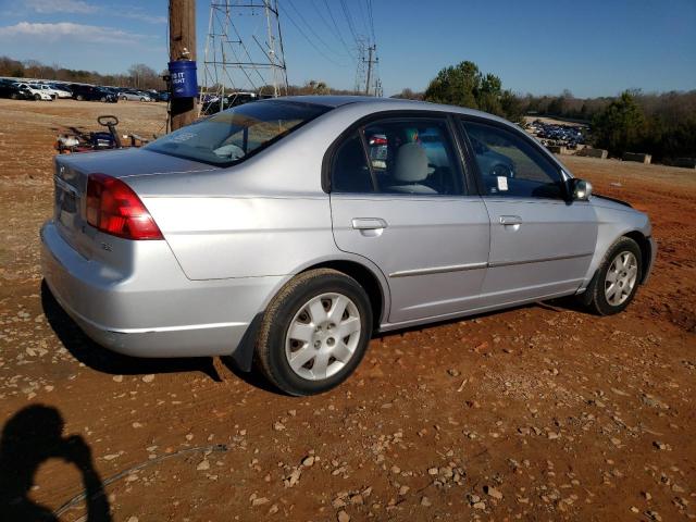 1HGES26792L002204 - 2002 HONDA CIVIC EX SILVER photo 3