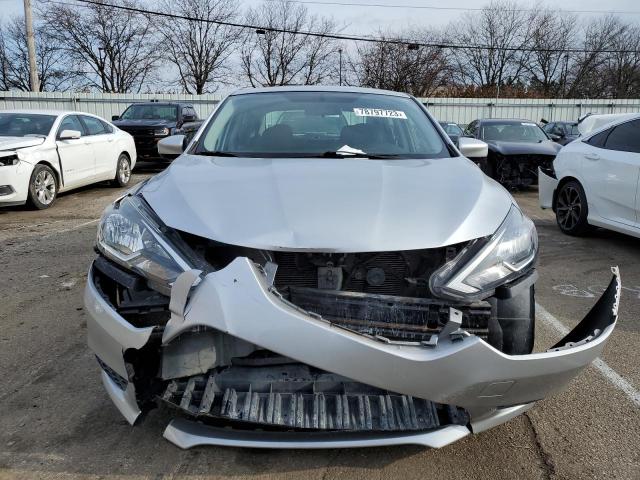 3N1AB7AP9HY212208 - 2017 NISSAN SENTRA S SILVER photo 5