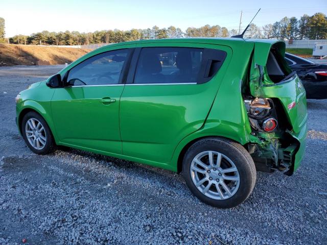 1G1JC6SB0E4226349 - 2014 CHEVROLET SONIC LT GREEN photo 2