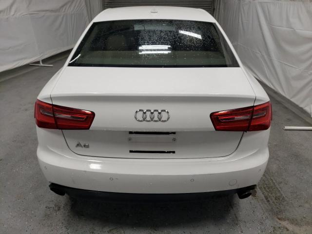 WAUDFAFC3DN038805 - 2013 AUDI A6 PREMIUM PLUS WHITE photo 6