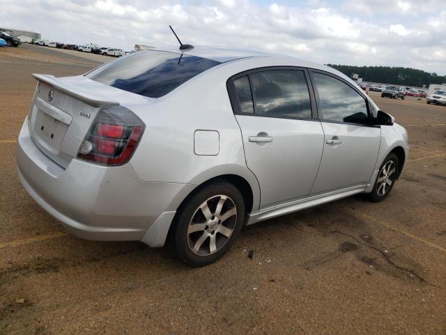 3N1AB6AP9CL671402 - 2012 NISSAN SENTRA 2.0 SILVER photo 3