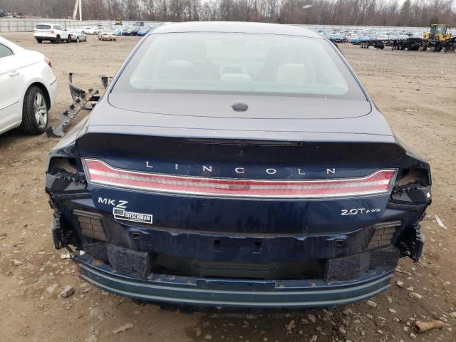 3LN6L5F93HR633605 - 2017 LINCOLN MKZ RESERVE ლურჯი ფოტო 6