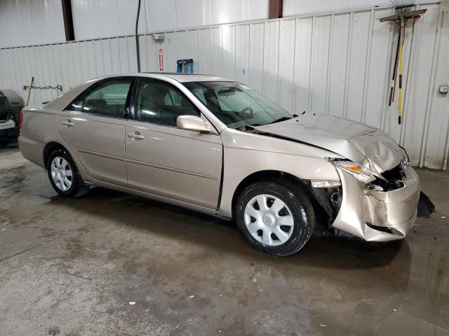 4T1BE32K24U311000 - 2004 TOYOTA CAMRY LE BEIGE photo 4